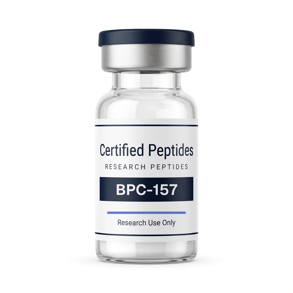 Certified Peptides BPC-157 10 mg research vial