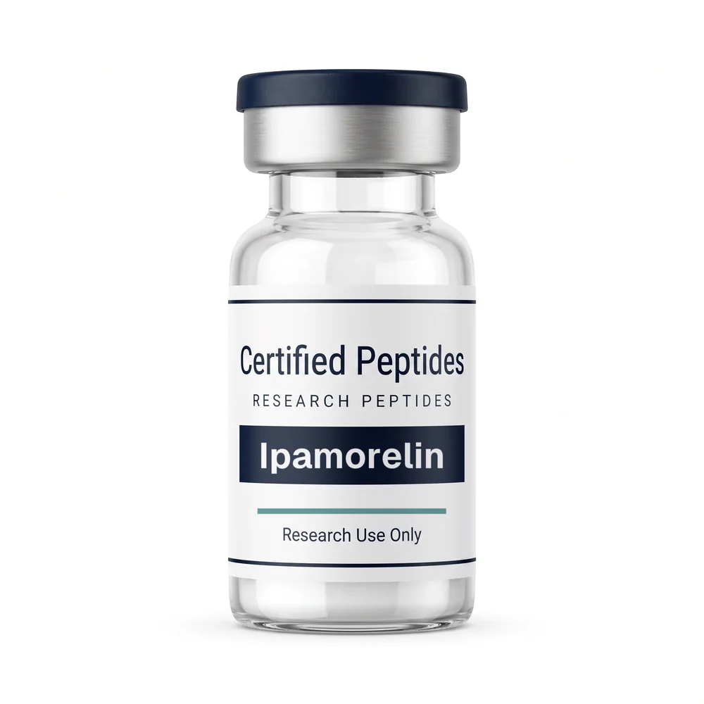 Certified Peptides Ipamorelin 5 mg research vial