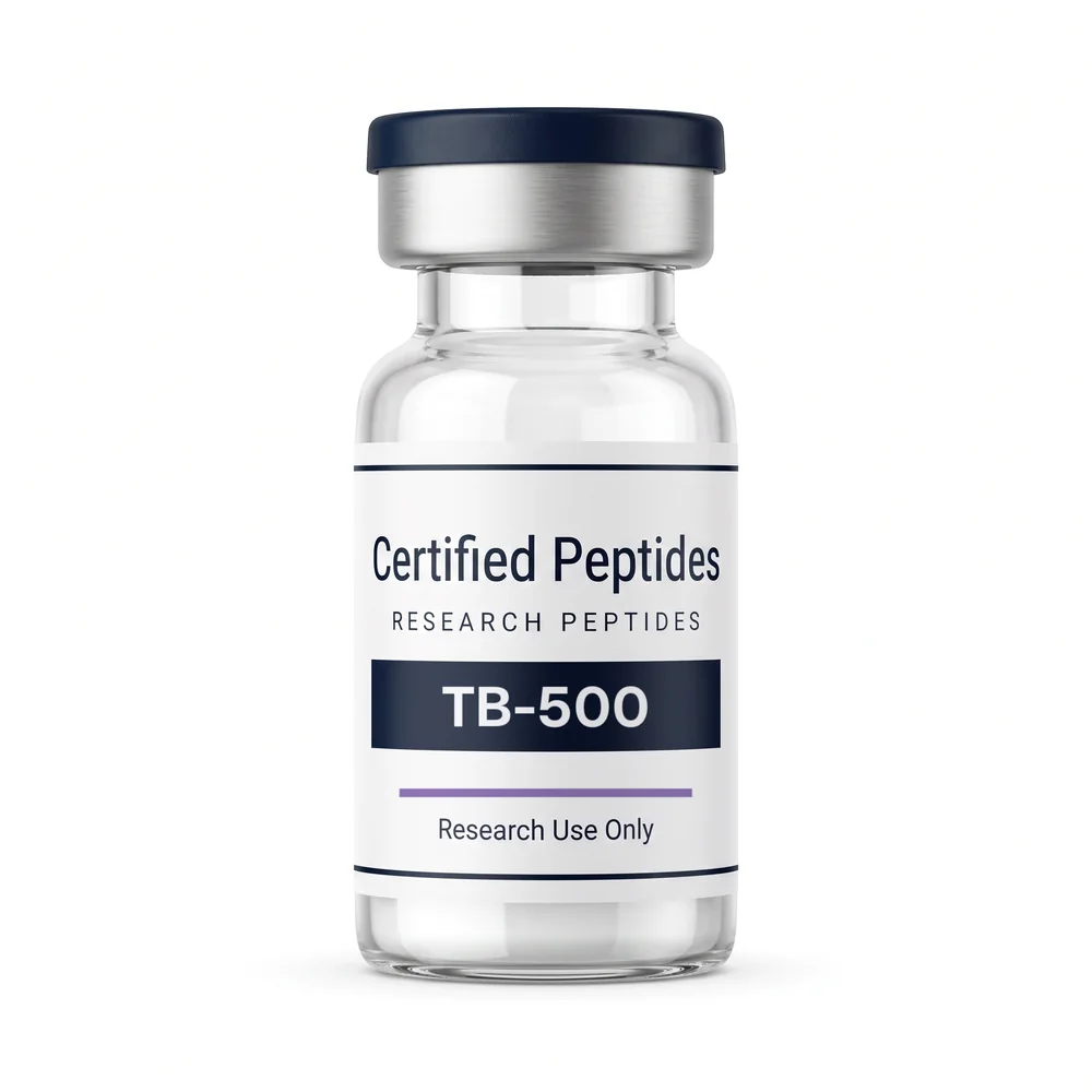 Certified Peptides TB-500 10 mg research vial
